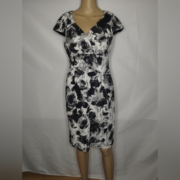 Rabbit rabbit rabbit women's black and white size 6 dress - Picture 1 of 7
